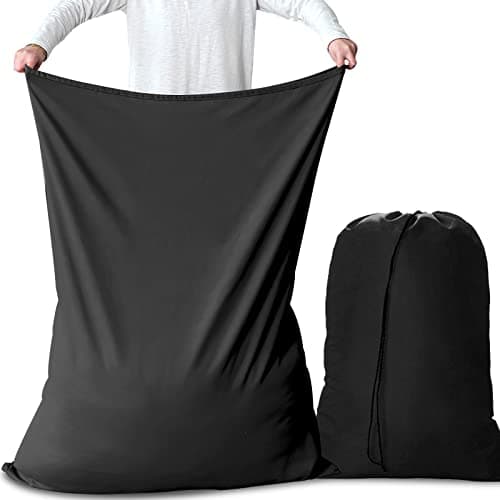 AiQInu Wäschesäcke mit Kordelverschluss für Studenten im Schlafsaal und Reisen, 60 x 85cm Global Recycled Standard