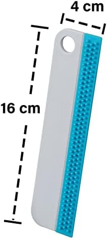 2X Fensterabzieher, Duschabzieher Set – Silikon Fensterwischer mit Abziehlippe – für Auto & Haus – streifenfrei & kratzf