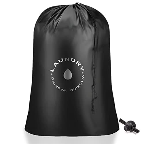 AiQInu Wäschesäcke mit Kordelverschluss für Studenten im Schlafsaal und Reisen, 60 x 85cm Global Recycled Standard