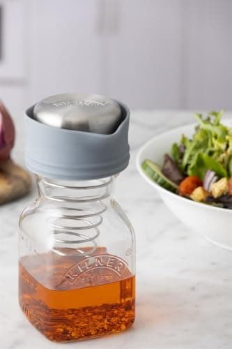 Kilner Sprossenglas Keimglas Set für Brokkolianbeter mit Anleitung und Edelstahlgerüst