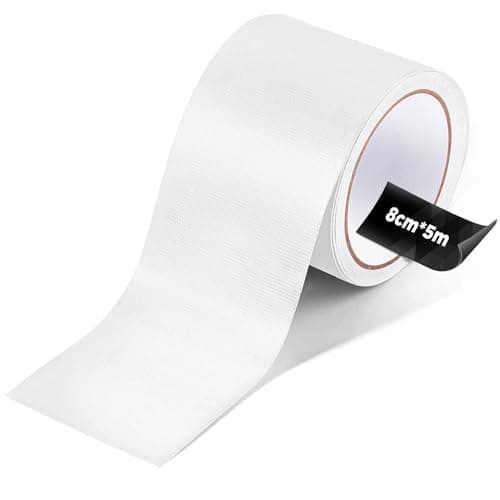 EcoOE PE Planenband Reparaturklebeband 5M x 8CM Wasserabweisend für Zelte Sonnenschirme Pavillon Plane lkw Abdeckplanen