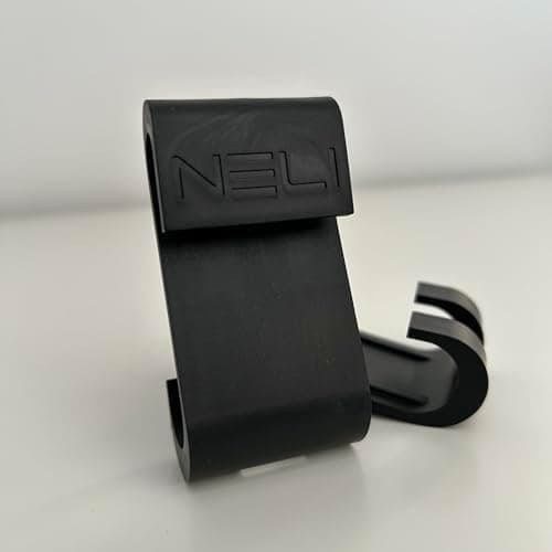 NELI 2er-Set Schwarz Duschhaken und Türhaken für Glaswand und Duschkabine
| NELI Schwarz Duschhaken und Türhaken für Gl