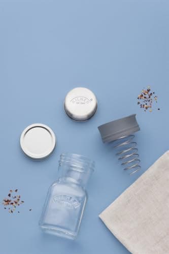 Kilner Sprossenglas Keimglas Set für Brokkolianbeter mit Anleitung und Edelstahlgerüst