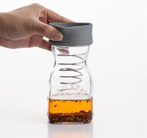Kilner Sprossenglas Keimglas Set für Brokkolianbeter mit Anleitung und Edelstahlgerüst