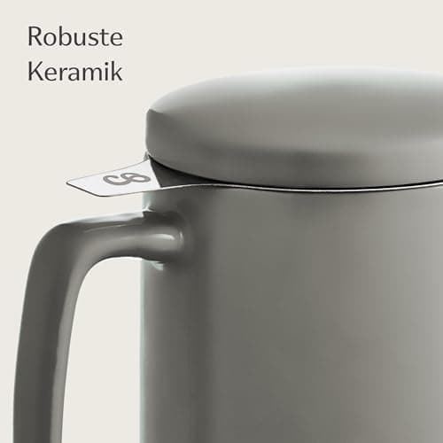 Teetasse Anthrazit Spülmaschinenfest LangWarm XXL