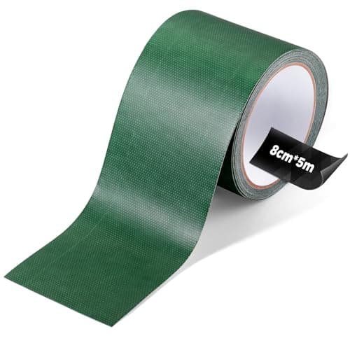 EcoOE PE Planenband Reparaturklebeband 5M x 8CM Wasserabweisend für Zelte Sonnenschirme Pavillon Plane lkw Abdeckplanen