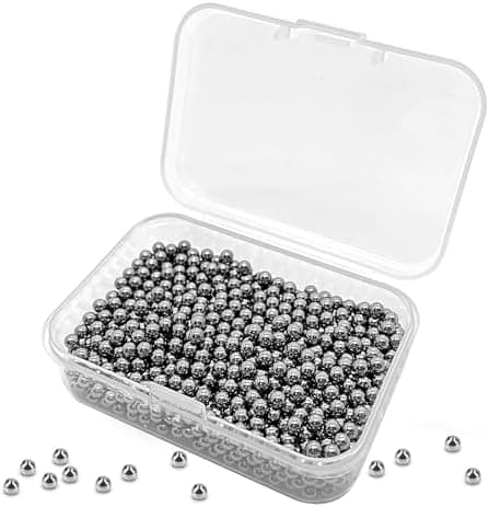 Reinigungsperlen 3mm 304 Edelstahl Rostfrei Silber für Flaschen und Karaffen - 1000 Stück - Flaschenreinigung