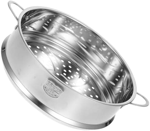 Homoyoyo Dampfgarer - Edelstahl, Doppelgriffe, Stapelbar - Ideal für Küche und Restaurant - Gemüse, Knödel, Brötchen