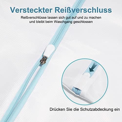 Waschmaschinenbeschützender-Wäschenetz-Set für Delicates
| Haltbares Wäschenetz für BHs und Unterkleidung - Reiseorgani