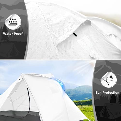 EcoOE PE Planenband Reparaturklebeband 5M x 8CM Wasserabweisend für Zelte Sonnenschirme Pavillon Plane lkw Abdeckplanen