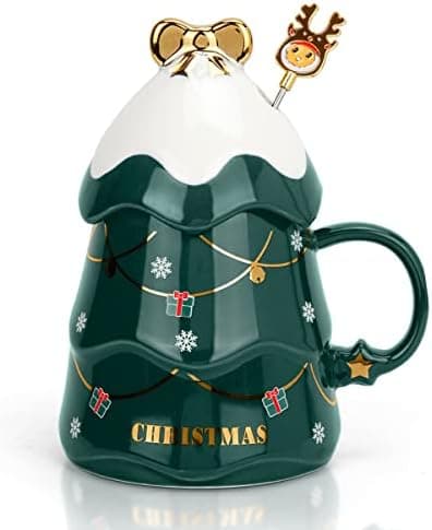 Keramik Kaffeebecher Set - Bestes Geschenk für Eltern, Freunde und Weihnachten