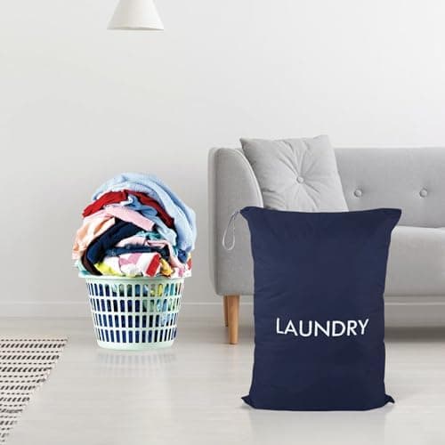 Wasserdichte Reise Wäschebeutel 2 Stück 45*60cm 35*55cm, leicht zu tragen, für Urlaub und Reise