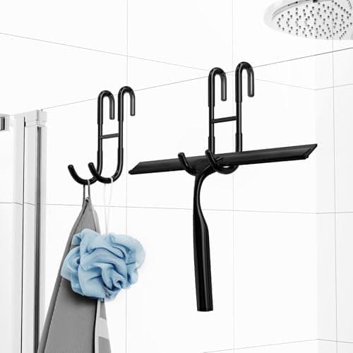 Ecooe Duschhaken Ohne Bohren Handtuchhalter Glasduschwand 2er Set