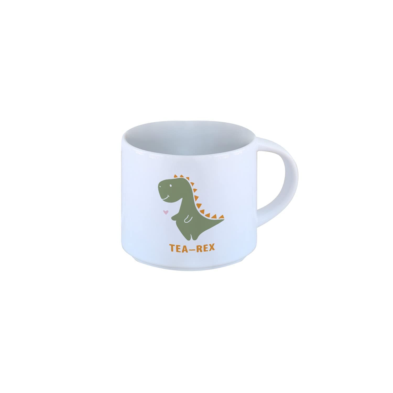 Odernichtoderdoch Tea-Rex Tasse - Keramik Kaffeebecher für Begeisterte - Esszimmer & Büro - Weiße Vase Form, 0,4 L