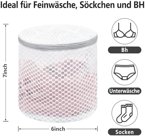 Waschmaschinenbeschützender-Wäschenetz-Set für Delicates
| Haltbares Wäschenetz für BHs und Unterkleidung - Reiseorgani