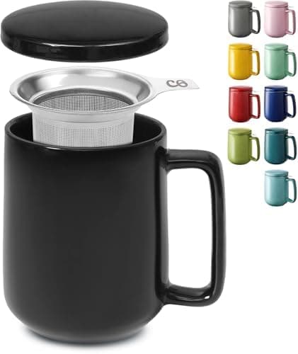 Teetasse Anthrazit Spülmaschinenfest LangWarm XXL