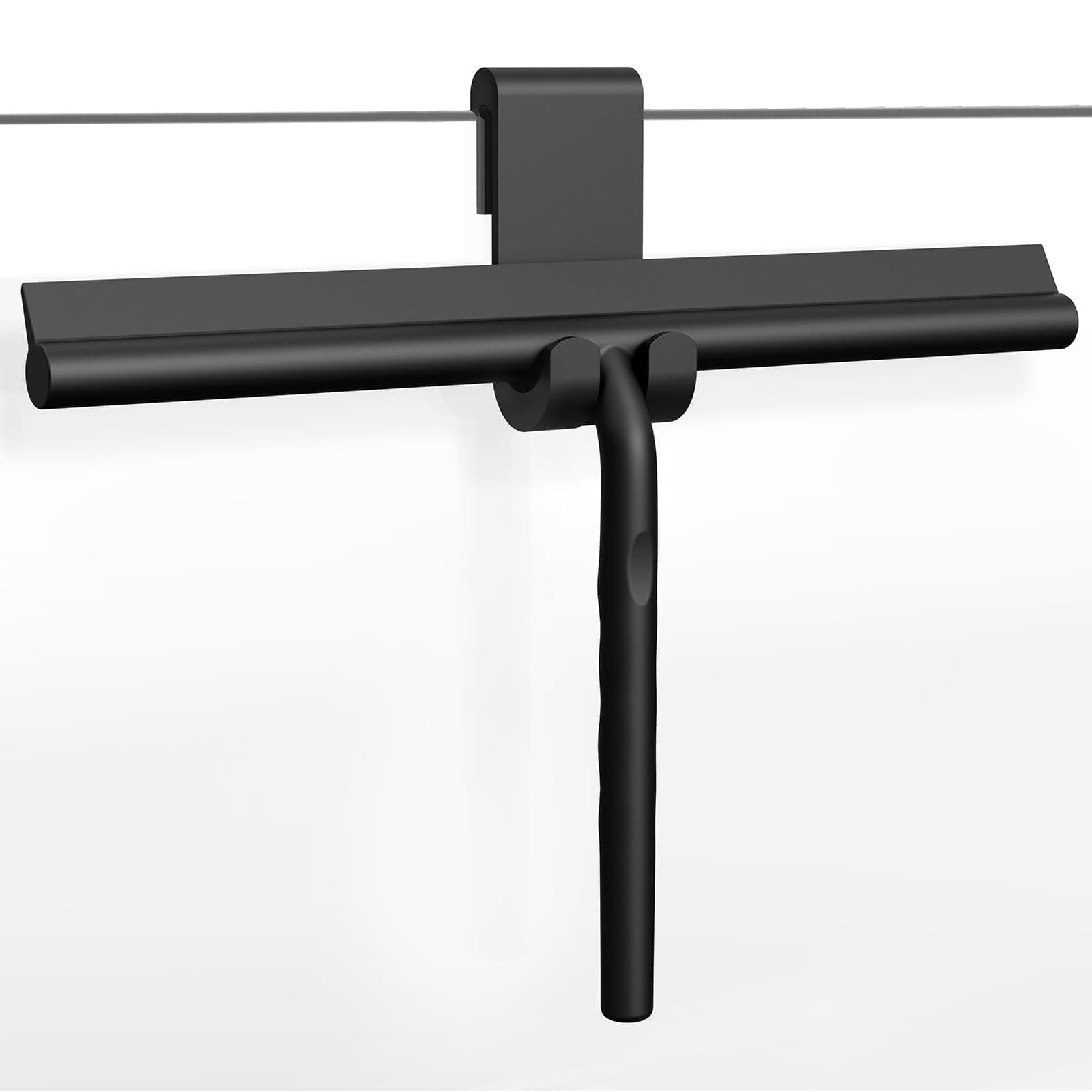 ECOOE Silikon Duschabzieher 33cm Schwarz, für Bad und Badezimmer
| ECOOE Silikonduschabzieher ohne Bohrungen, für Glass