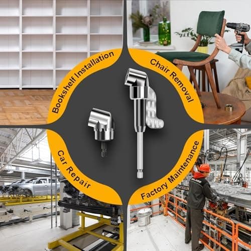 2025 Neu Corner Tool Screw 1/4-Zoll Sechskantschaft Winkelbohrer für Bauarbeiter und Garage (Kurz)  
2025 Neu 105° Winke