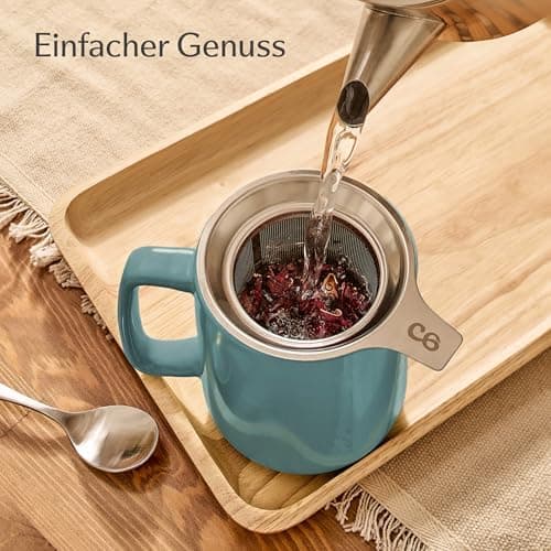 Teetasse Anthrazit Spülmaschinenfest LangWarm XXL
