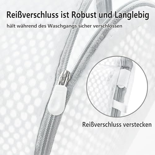 Waschmaschinenbeschützender-Wäschenetz-Set für Delicates
| Haltbares Wäschenetz für BHs und Unterkleidung - Reiseorgani