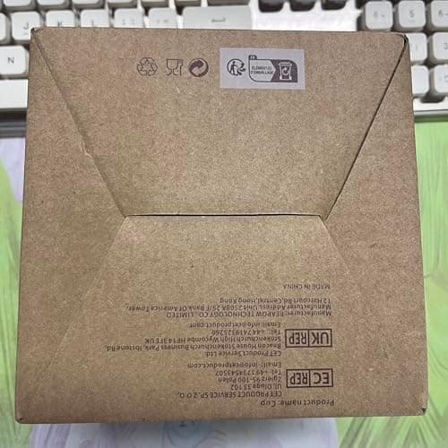 Ecooe Weihnachtstasse Doppelwandige Kaffeegläser 240ml Geschenke für Frauen & Männer