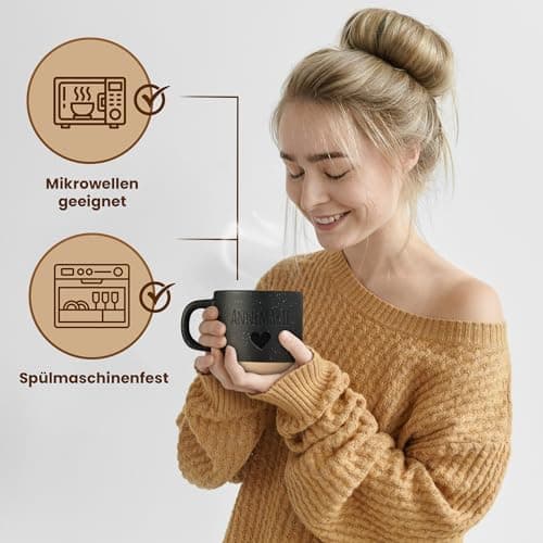 Gravur Tasse mit Namen - Personalisiert - Geschenk für Freundin