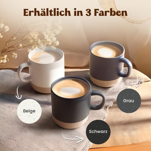 Gravur Tasse mit Namen - Personalisiert - Geschenk für Freundin  
Gravur Tasse mit Namen - Spülmaschinenfest - Blumenmot
