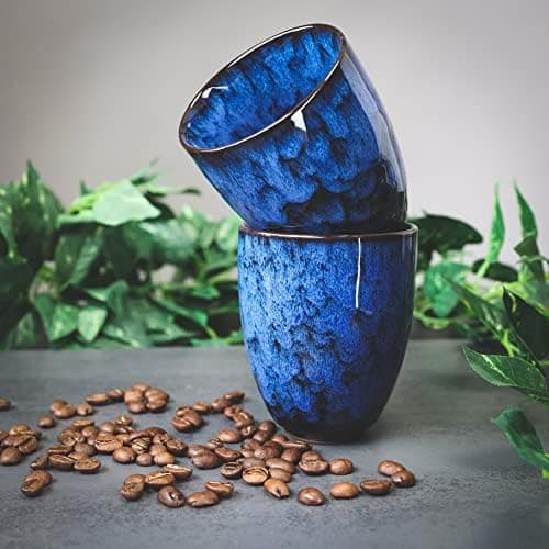 Ganzoo Design Kaffee- und Teetassen Set 2er 200ml Keramik moderne Muster bunte Unikate Tirreno
| Ganzoo Keramik Kaffeeb