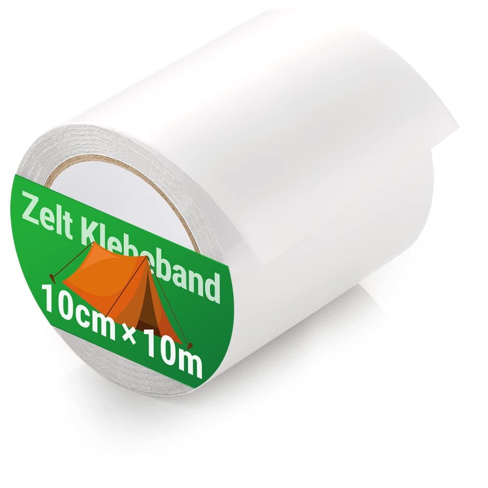 Ecooe Planen Reparatur Set für PVC-beschittene MarkisenSonnenschirmPavillonPartyzelt professionell Wasserdicht 10M x 10C