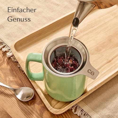 Teetasse Anthrazit Spülmaschinenfest LangWarm XXL