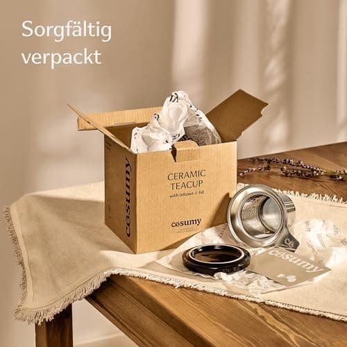 Teetasse Anthrazit Spülmaschinenfest LangWarm XXL