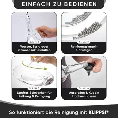 Reinigungsperlen aus Edelstahl für Glasschädel und Thermos
| Edelstahl-Reinigungsperlen, wiederverwendbar und kratzfrei